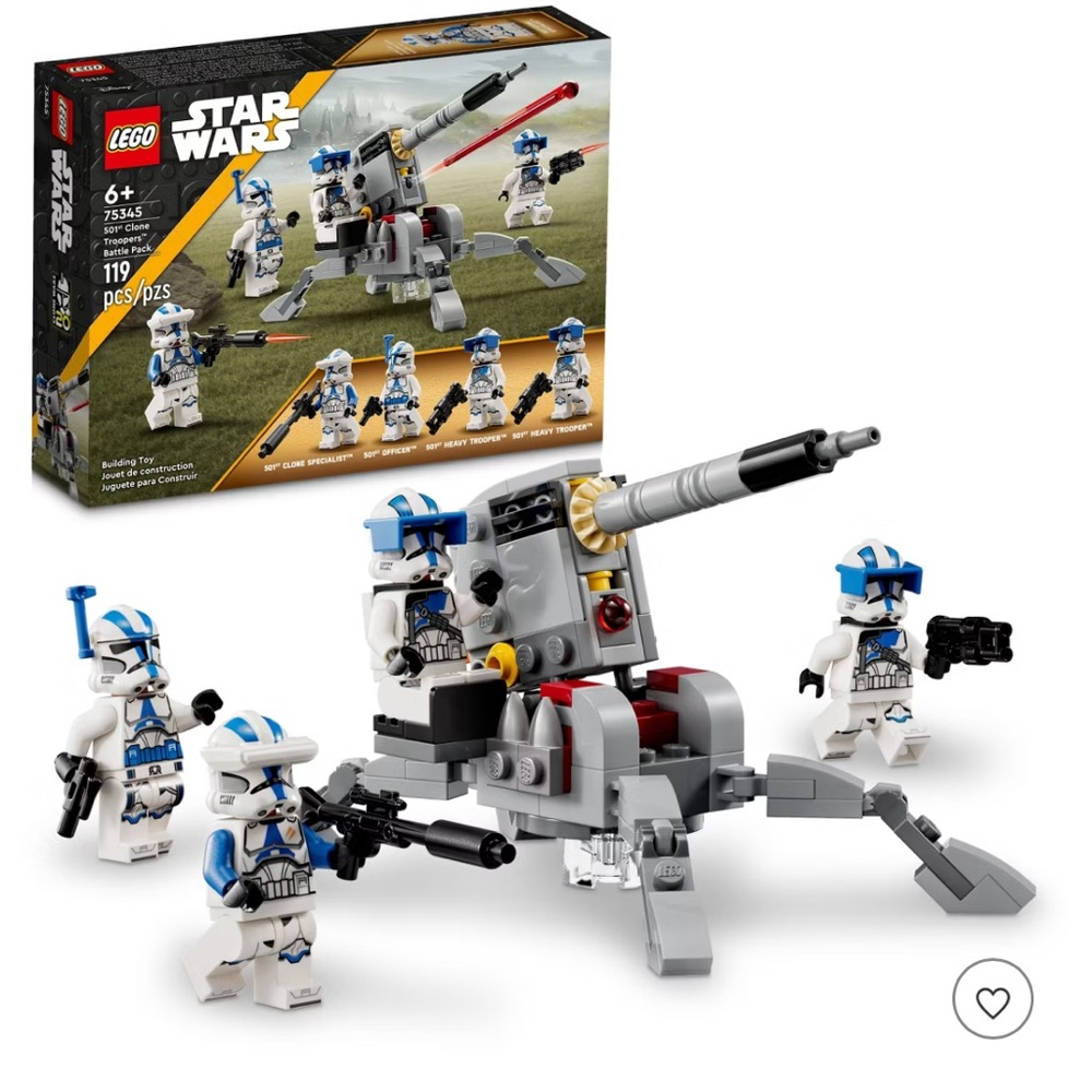 LEGO Star Wars Trooper Squad with Cannon